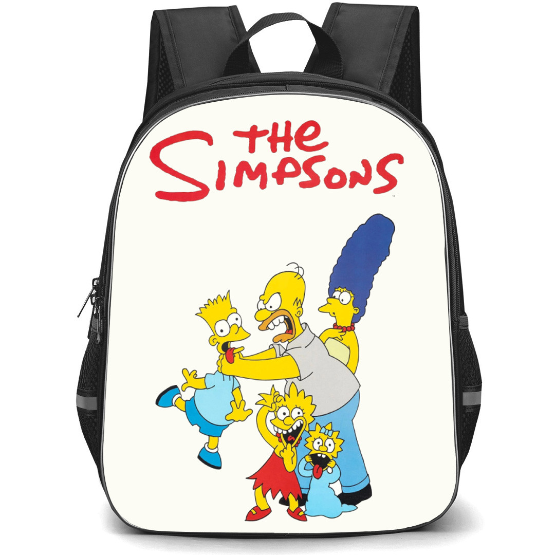 The Simpsons Backpack School Bag StudentPack - The Simpsons Characters Teasing Series Poster