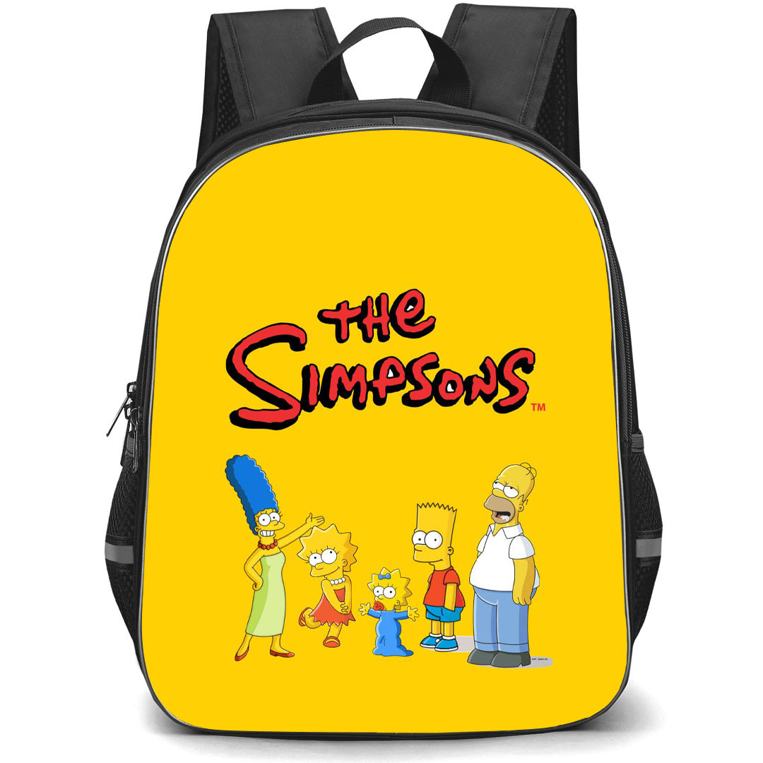 The Simpsons Backpack StudentPack - The Simpsons Poster Yellow Background