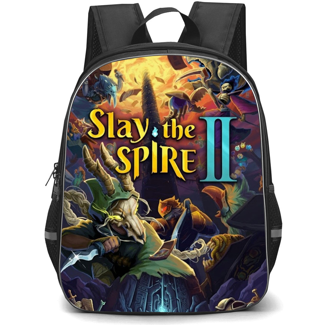 Slay The Spire 2 Backpack School Bag StudentPack - Characters War Game Poster