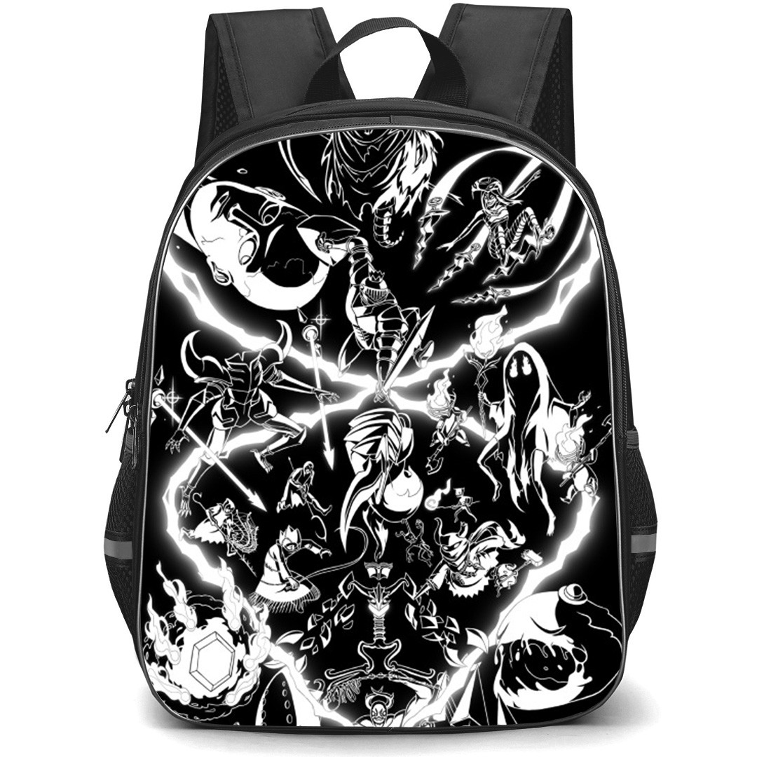 Slay The Spire 2 Backpack School Bag StudentPack - Characters White Glowing Poster