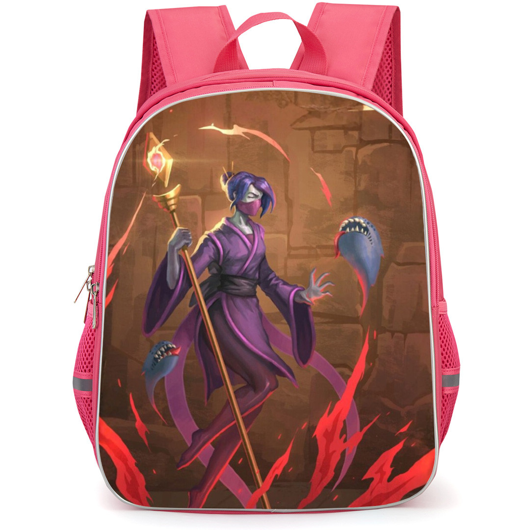 Slay The Spire 2 The Watcher Backpack School Bag StudentPack - The Watcher Power Fierce Portrait