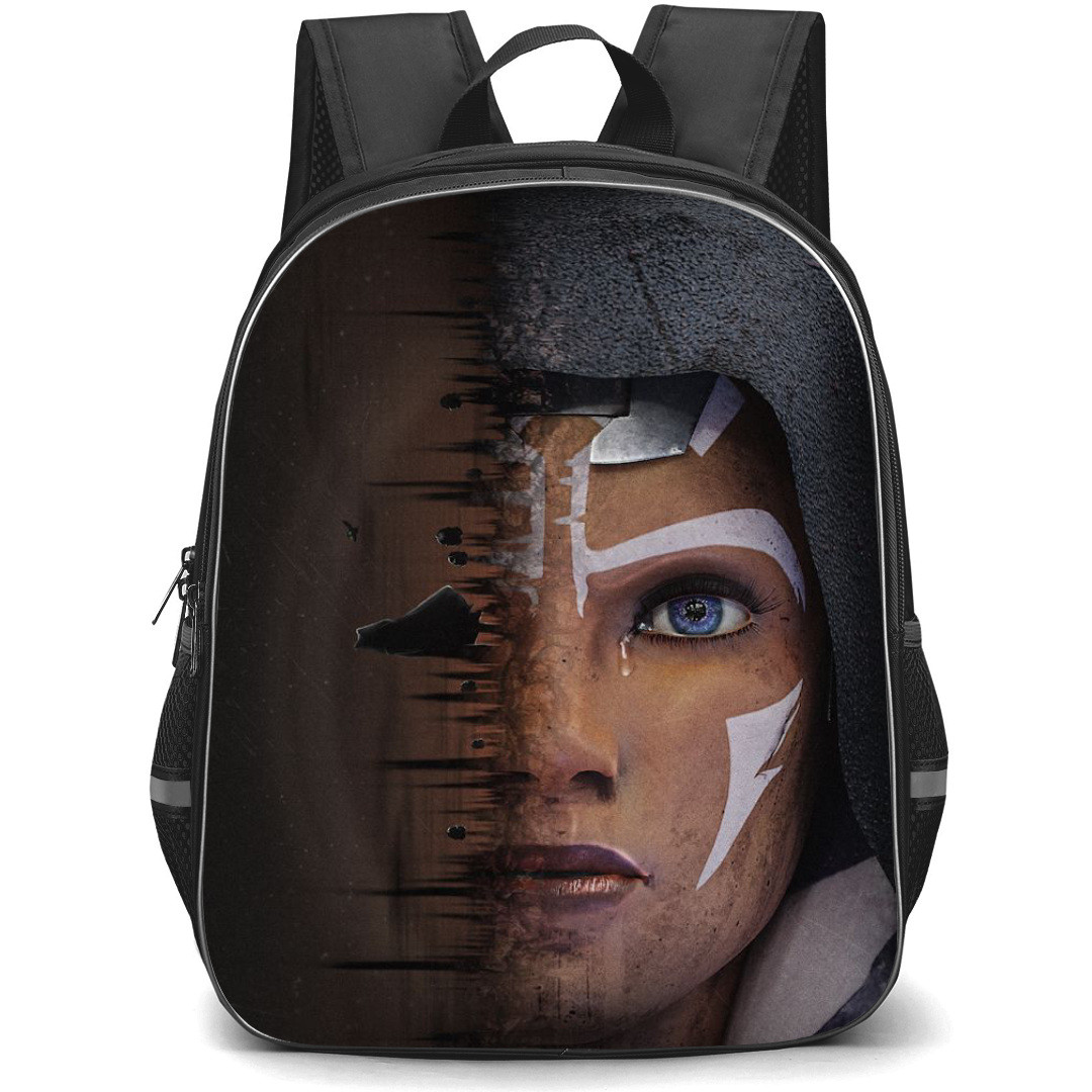 Star Wars Ahsoka Backpack StudentPack - Ahsoka Tano Crying Half Portrait