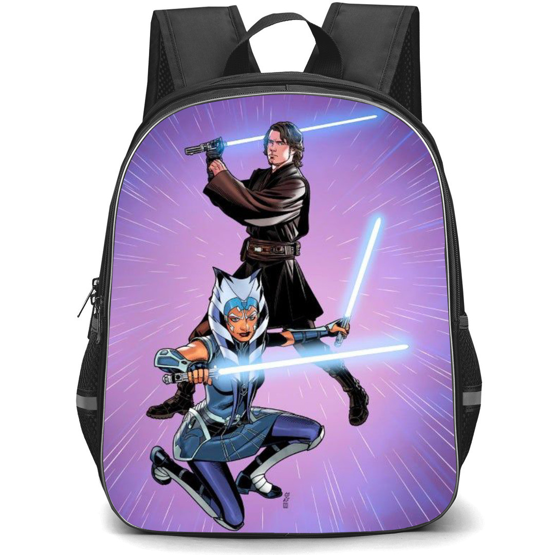 Star Wars Ahsoka Backpack StudentPack - Ahsoka Tano And Anakin Skywalker Comic Art