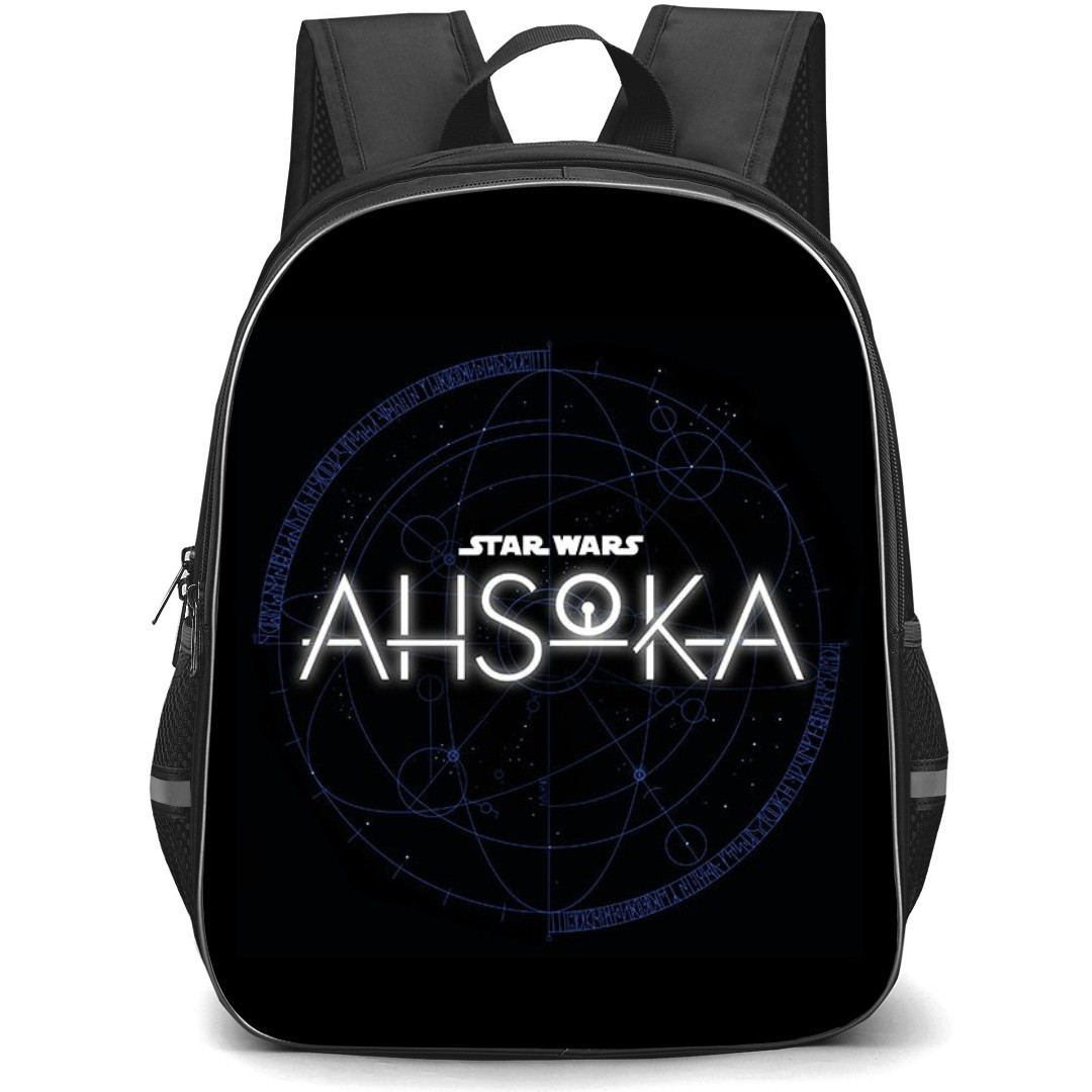 Star Wars Ahsoka Backpack StudentPack - Ahsoka Logo On Black Background