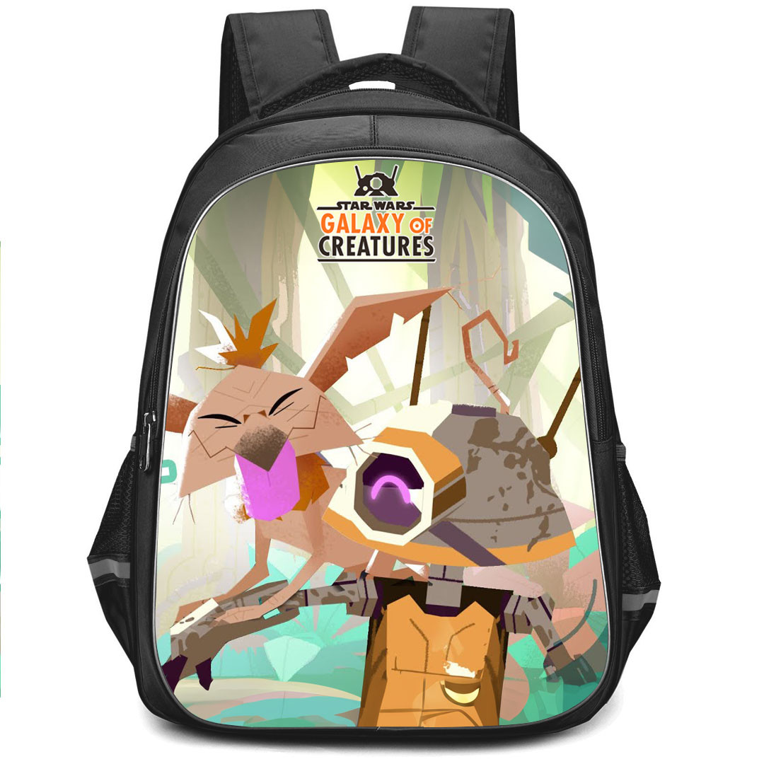 Star Wars Galaxy Of Creatures Kowakian Monkey Lizard Backpack StudentPack - Kowakian Monkey Lizard Standing Poster