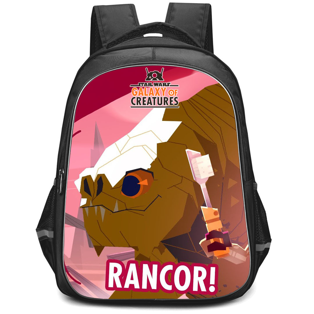 Star Wars Galaxy Of Creatures Rancor Backpack StudentPack - Rancor Side Portrait Poster