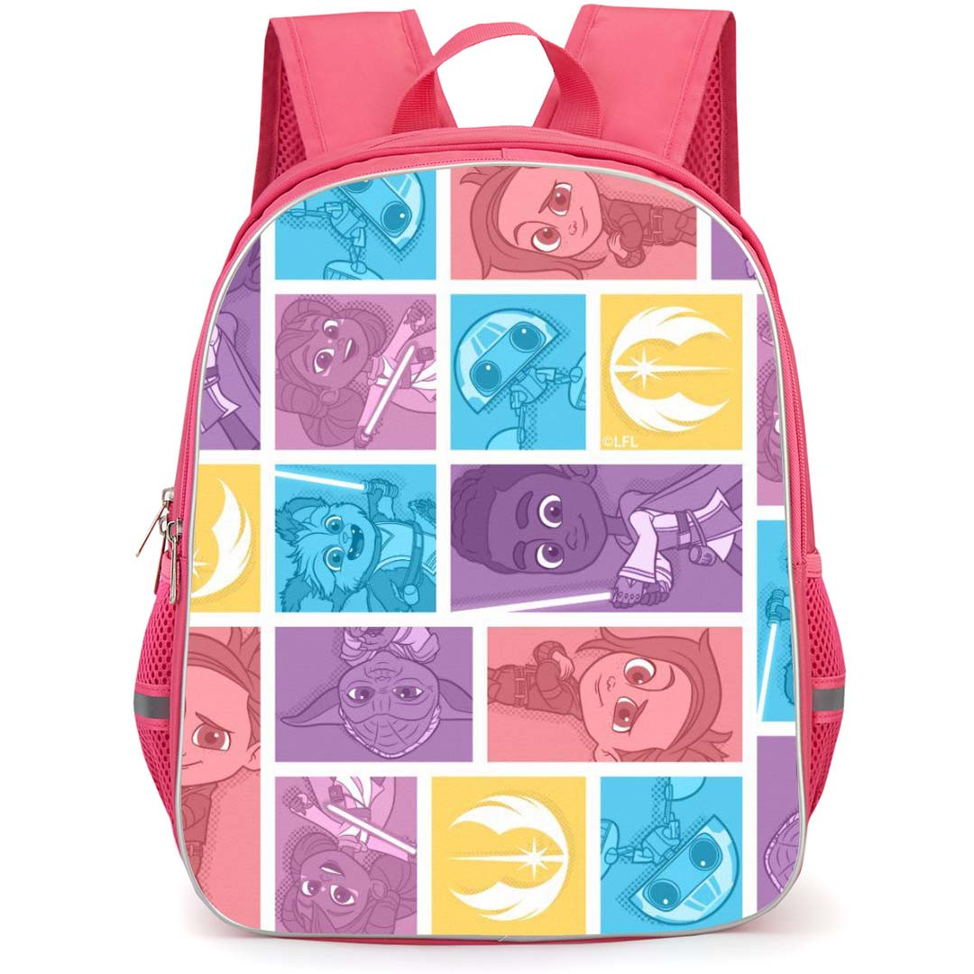 Star Wars Young Jedi Adventures Backpack StudentPack - Star Wars Young Jedi Adventures Color Block Pattern