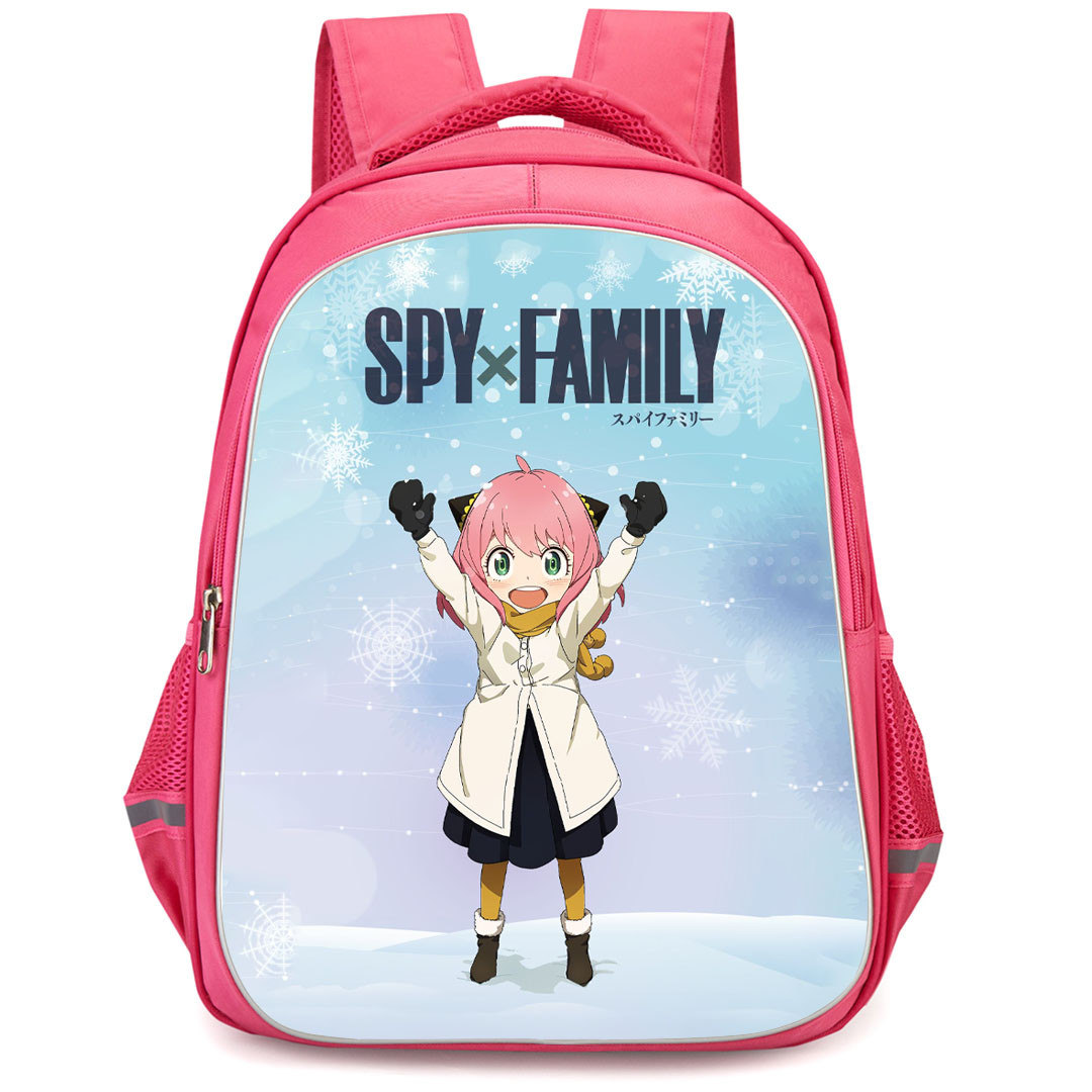 Spy X Family Anya Forger Backpack StudentPack - Anya Forger Christmas Celebration Poster