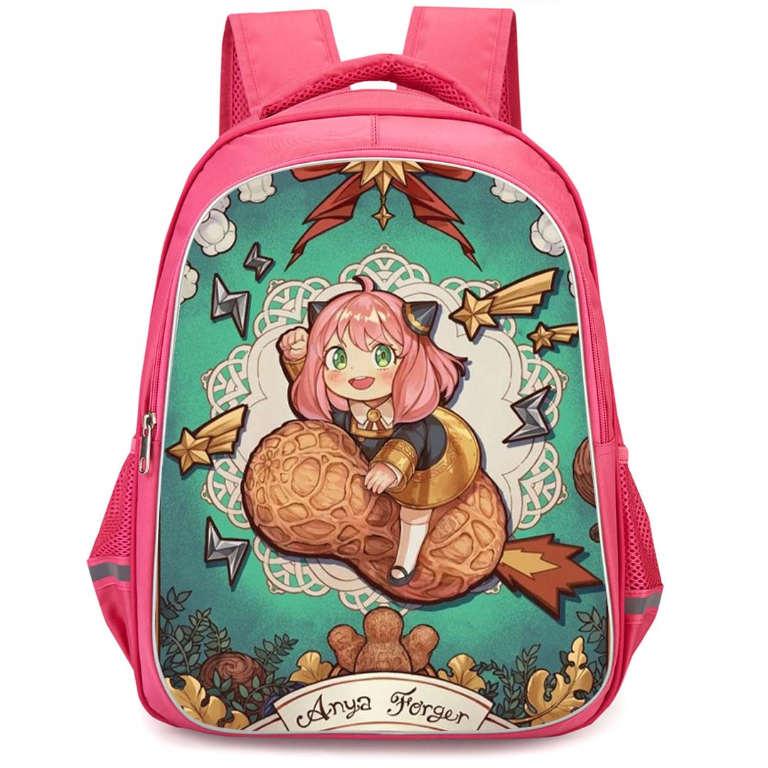 Spy X Family Anya Forger Backpack StudentPack - Anya Forger On A Tarot Card