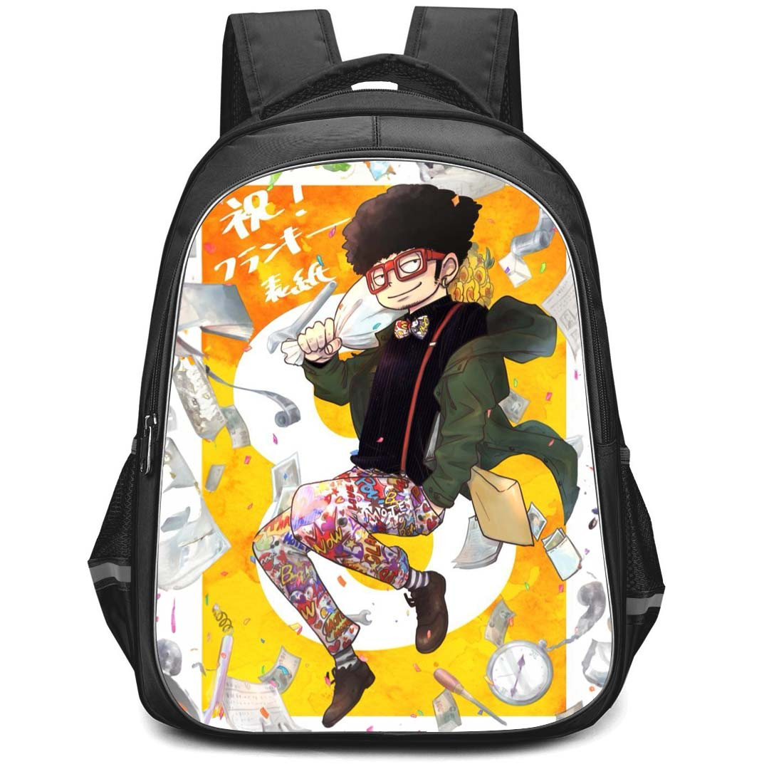 Spy X Family Franky Franklin Backpack StudentPack - Franky Franklin Carrying A Bag Illustration Art Poster