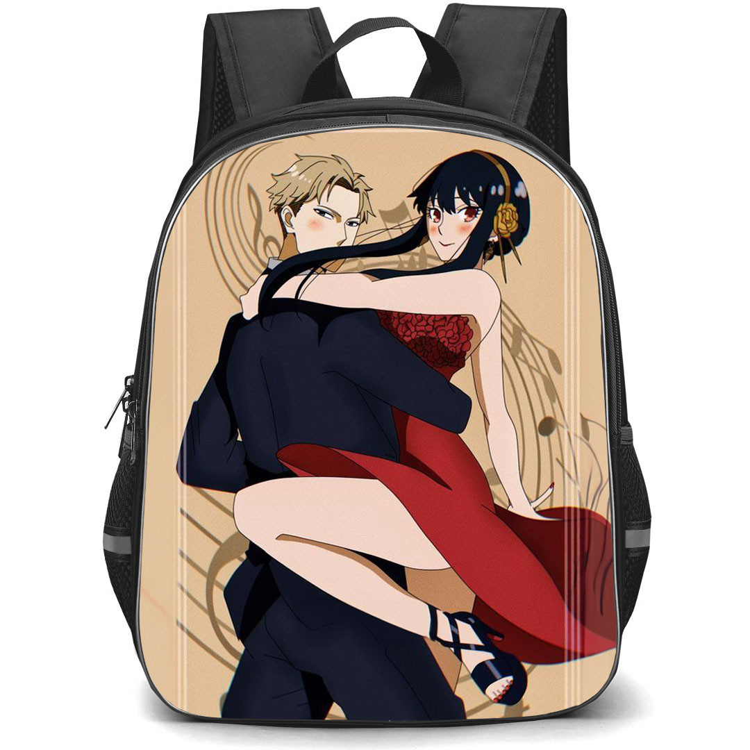 Spy X Family Backpack StudentPack - Spy X Family Loid And Yor Forger Dancing Poster