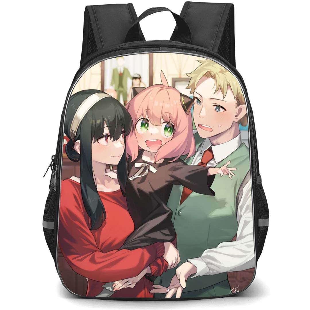 Spy X Family Backpack StudentPack - Spy X Family Yor Baby Anya And Loid Poster
