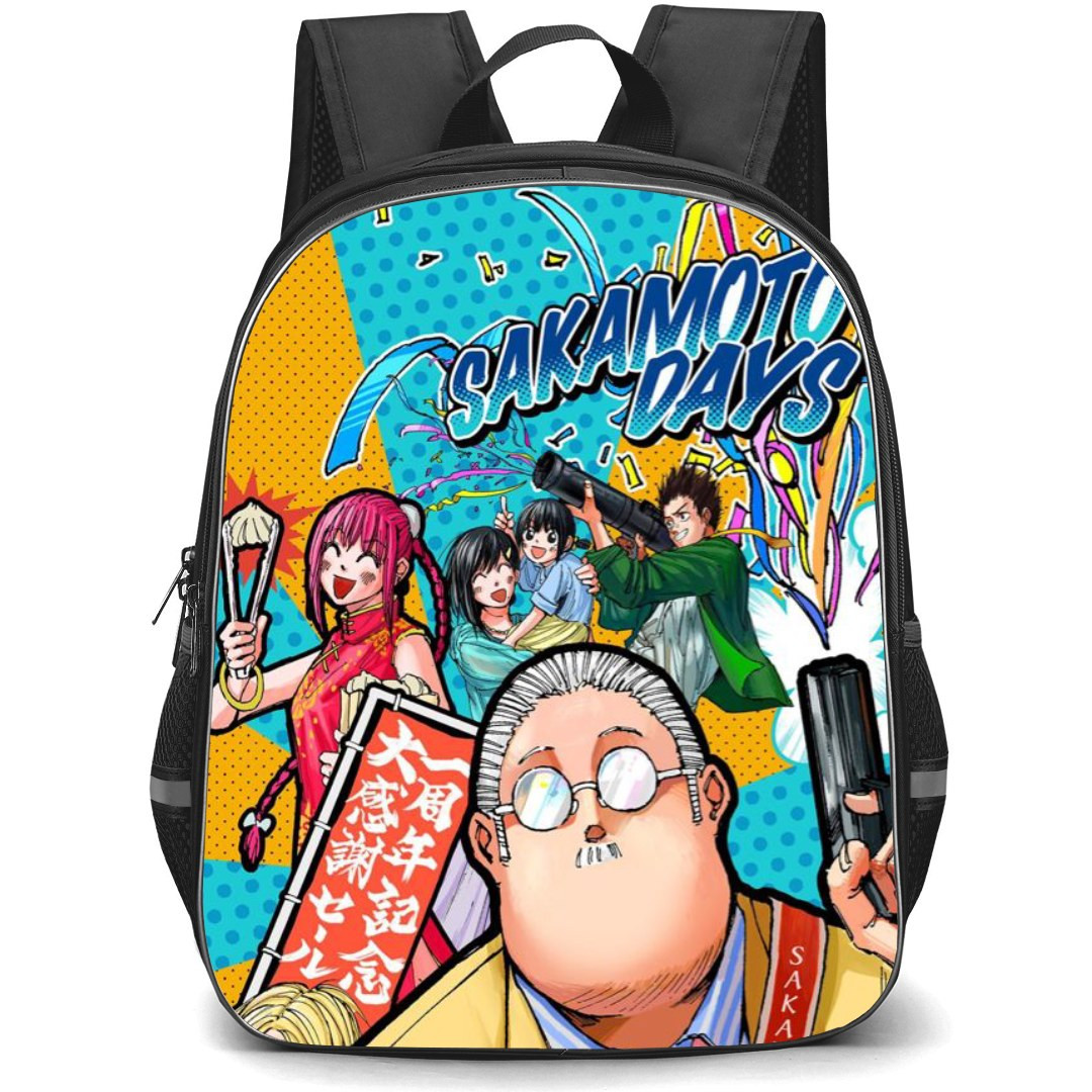 Sakamoto Days Backpack StudentPack - Sakamoto Days Jump Issue Poster