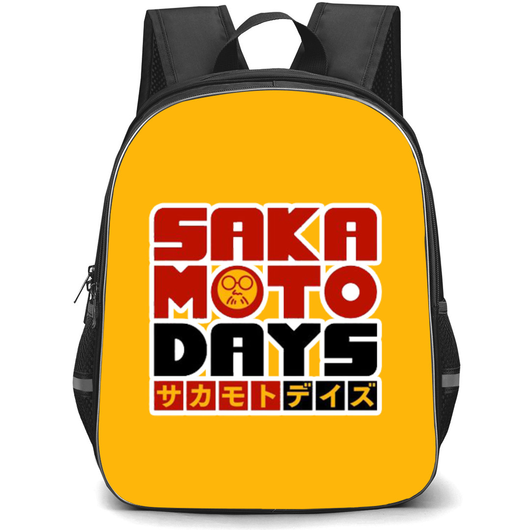Sakamoto Days Backpack StudentPack - Sakamoto Days Logo Sticker