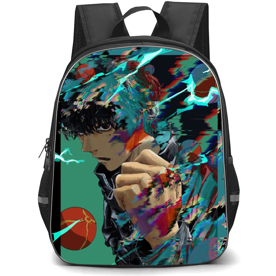 Sakamoto Days Yoichi Nagumo Backpack StudentPack - Yoichi Nagumo Side Portrait Anime Art Poster