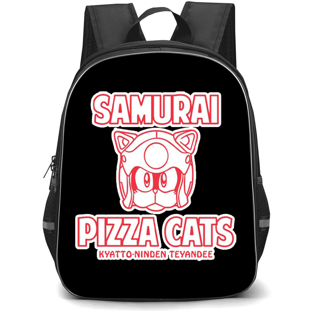 Samurai Pizza Cats Yattarou Backpack School Bag StudentPack - Samurai Pizza Cats Yattarou Avatar Sticker