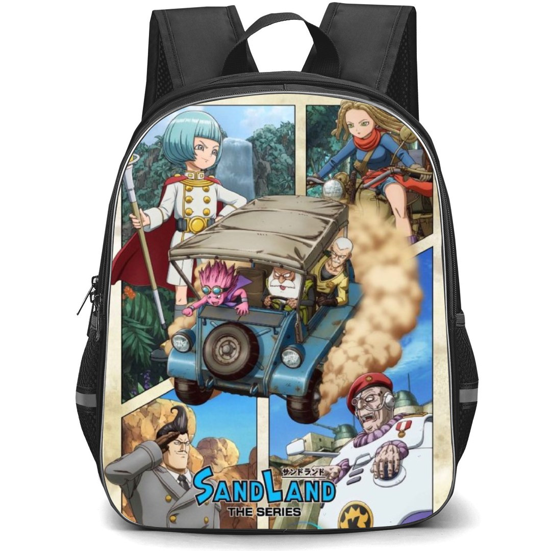 Sand Land Backpack StudentPack - Characters Comic Art
