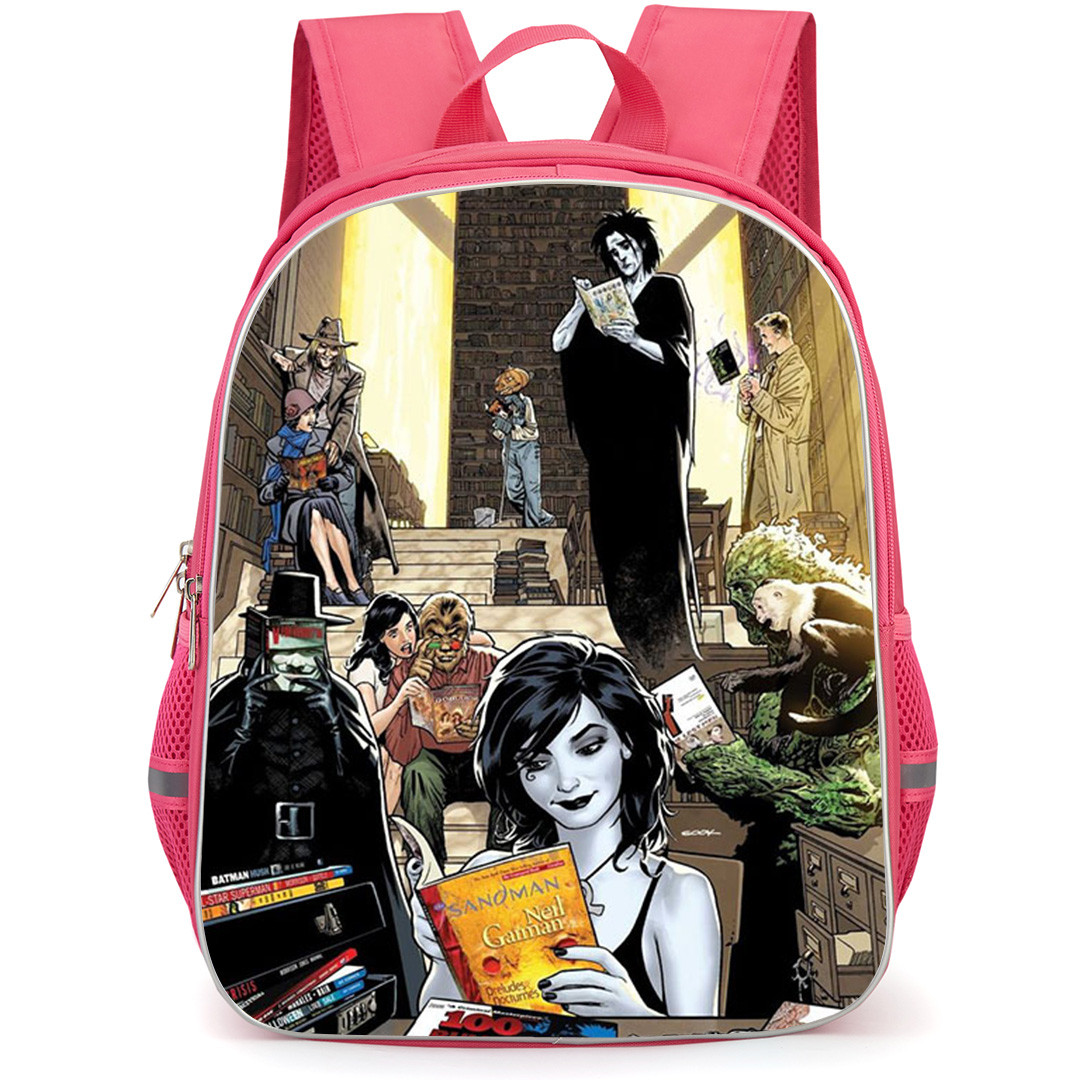 The Sandman Backpack School Bag StudentPack - The Sandman Vertigo Comics Cover Illustration Art Poster