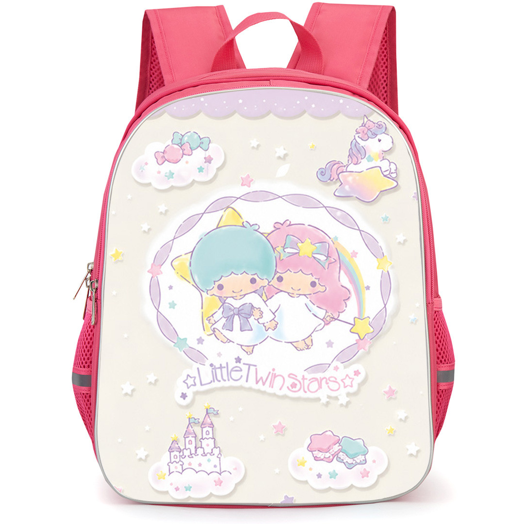 Sanrio Backpack School Bag StudentPack - Sanrio Little Twin Stars Celestial Dreams Pastel Poster