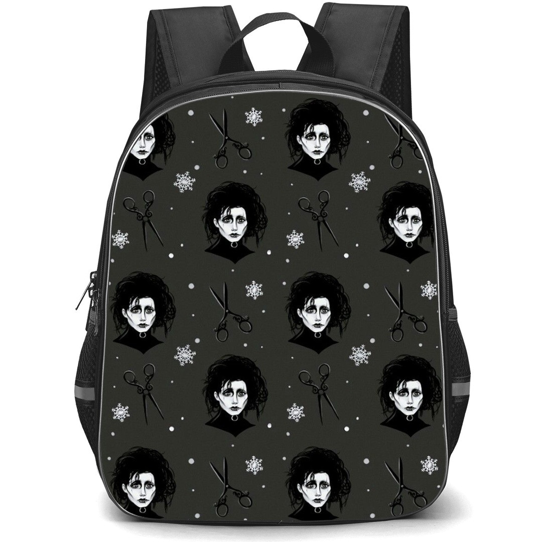 Edward Scissorhands Backpack StudentPack - Edward Scissorhands Avatar Pattern Art