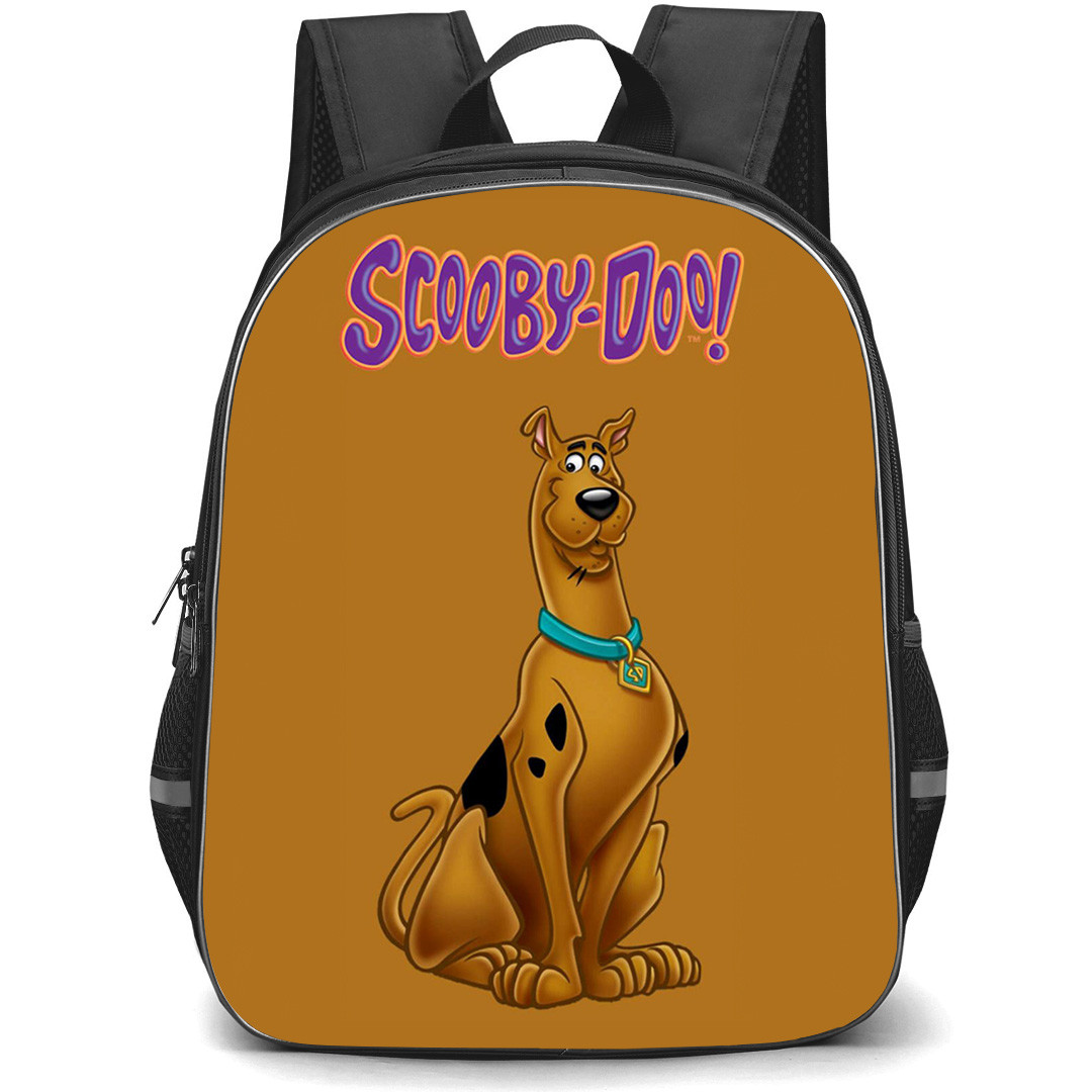 Scooby Doo Scooby Doo Backpack StudentPack - Scooby Doo Portrait In Brown Background