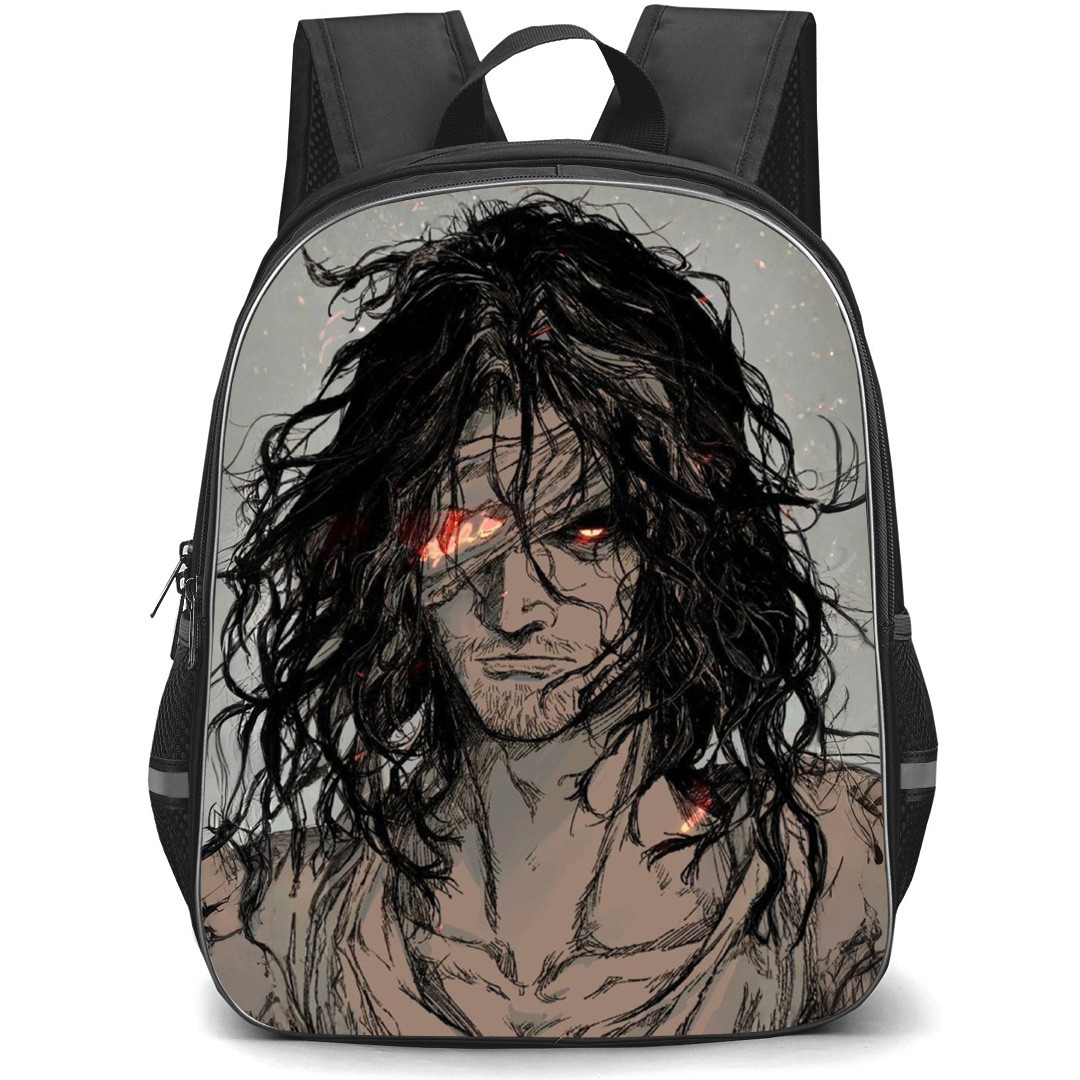 Sekiro Shadows Die Twice Sekiro Backpack School Bag StudentPack - Sekiro Portrait The Eye of Madness