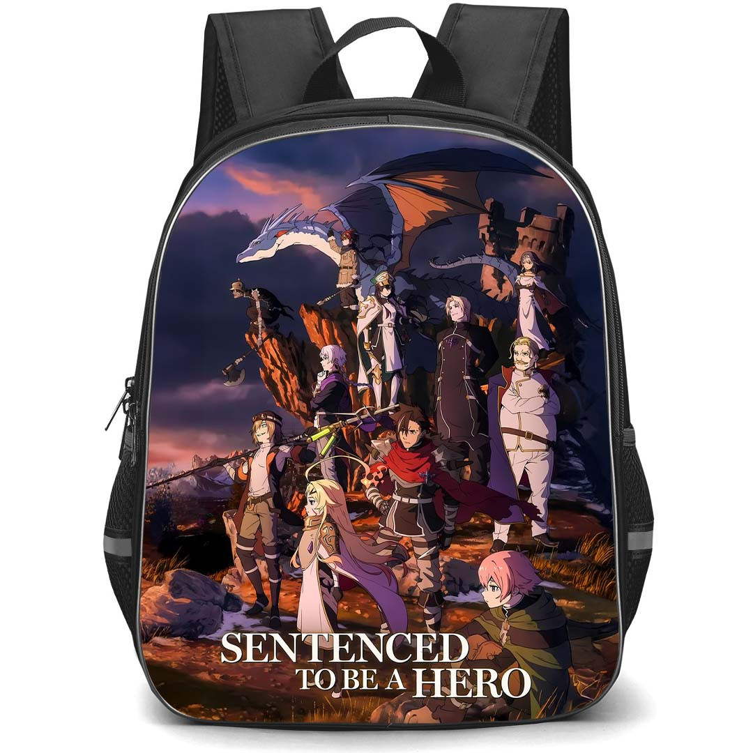 Sentenced To Be A Hero Backpack School Bag StudentPack - Sentenced To Be A Hero TV Series Poster