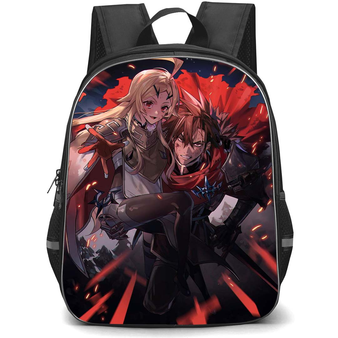 Sentenced To Be A Hero Backpack School Bag StudentPack - Xylo Forbartz And Teoritta Anime Art Poster