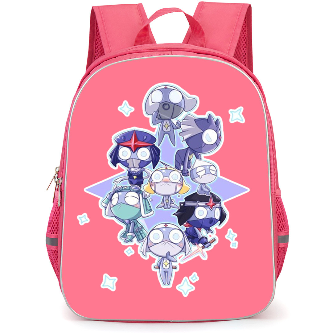 Sgt Frog Cabo Dororo Backpack School Bag StudentPack - Cabo Dororo Collage Illustration Art Sticker