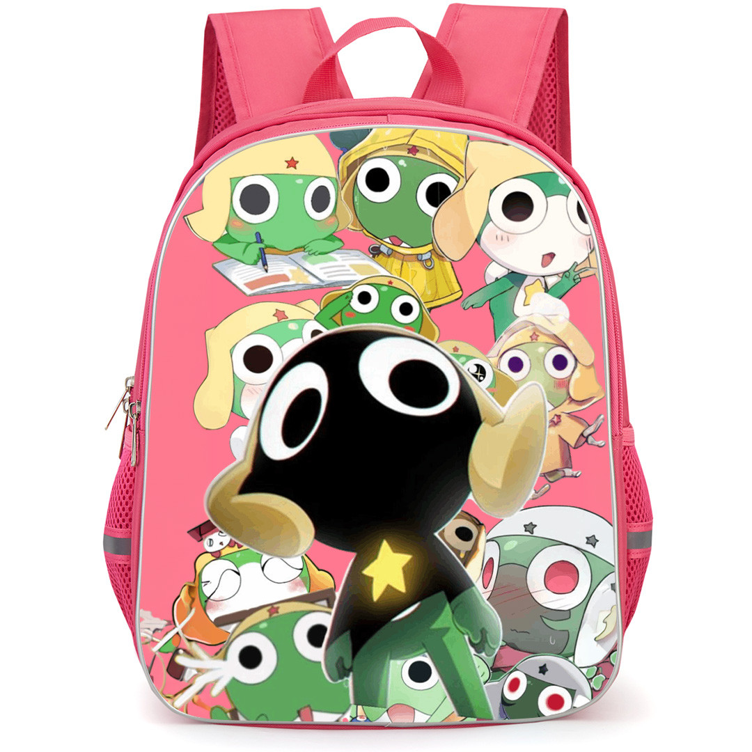 Sgt Frog Sargento Keroro Backpack School Bag StudentPack - Sargento Keroro Collage Sticker