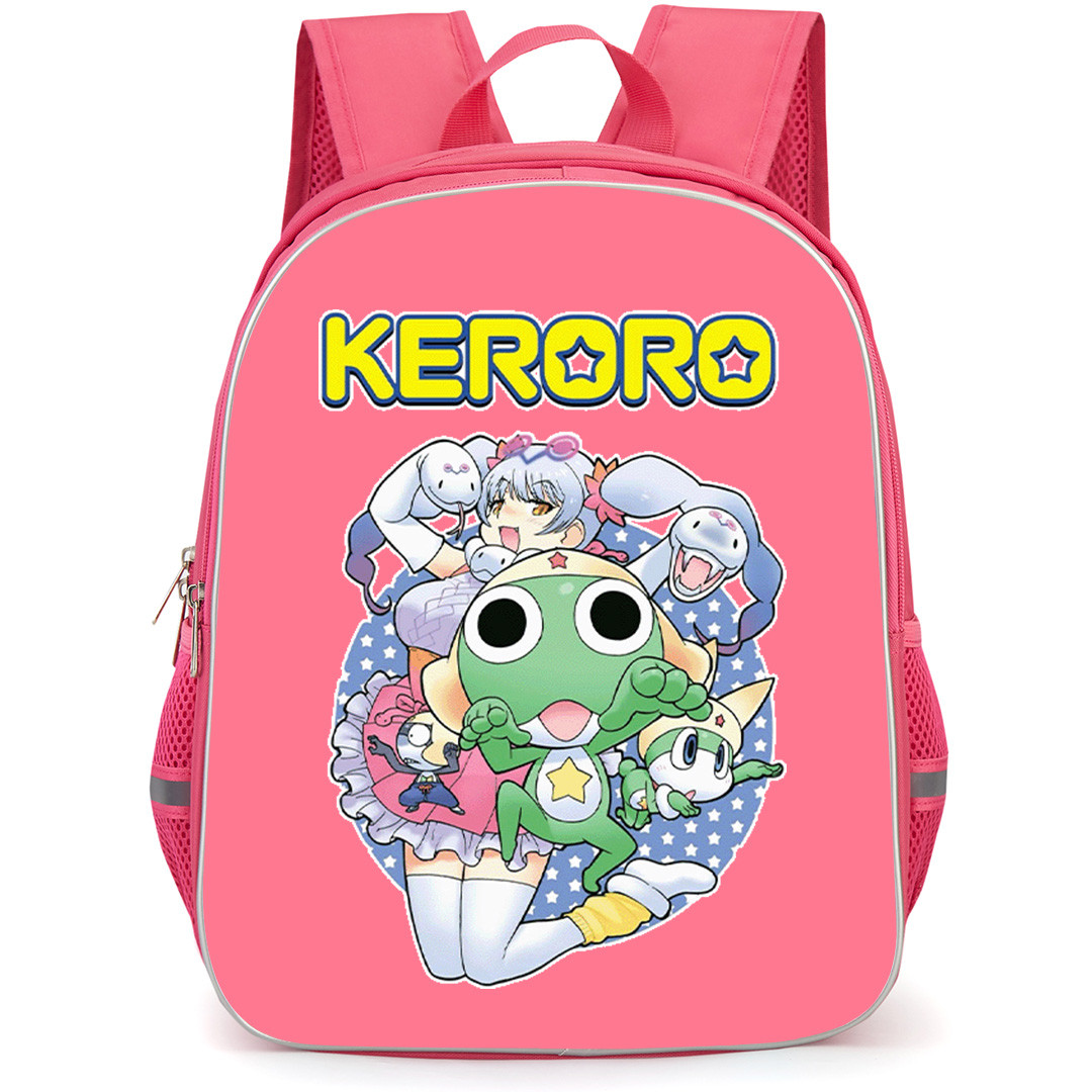 Sgt Frog Sargento Keroro Backpack School Bag StudentPack - Sargento Keroro Comics Ace Sticker