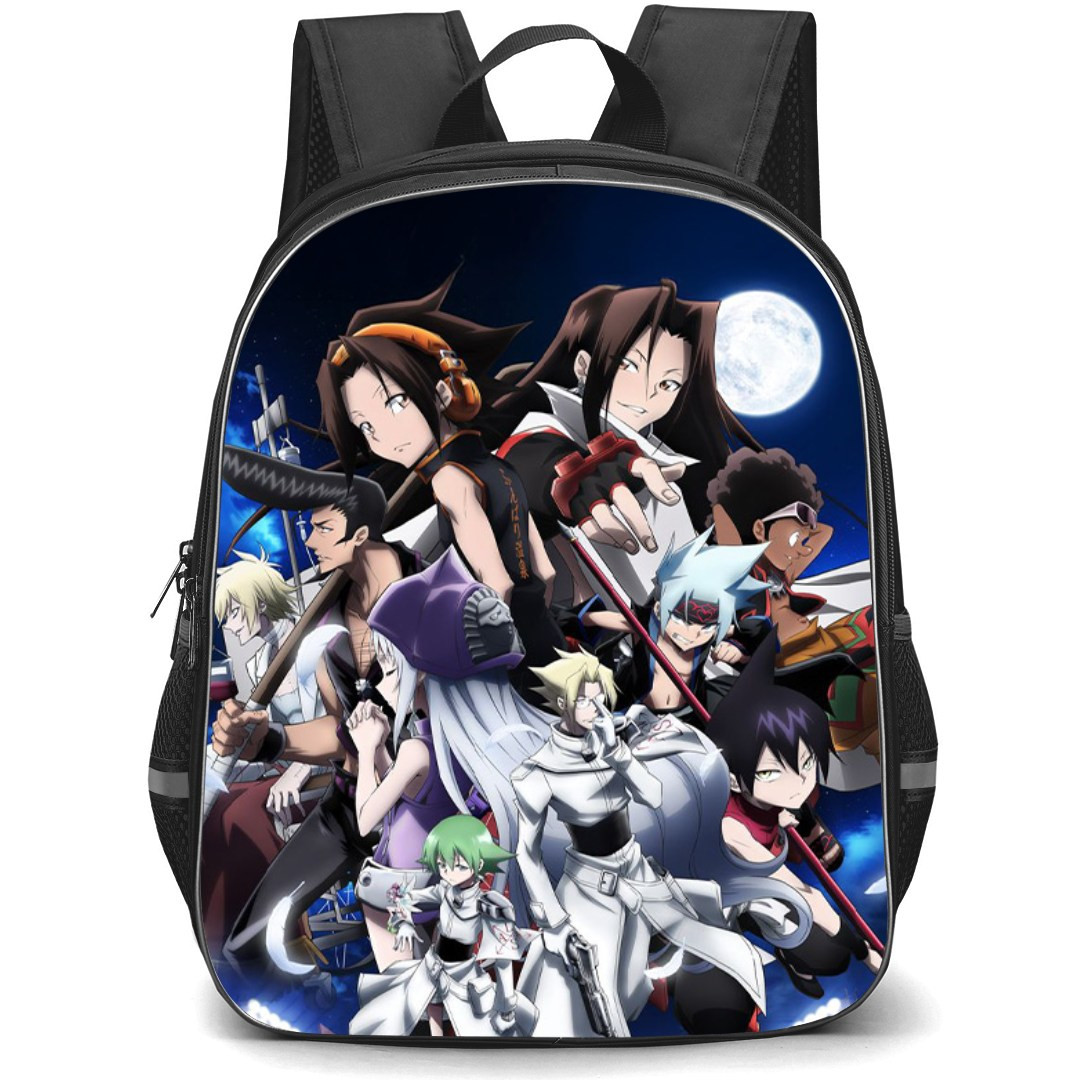 Shaman King Backpack StudentPack - Shaman King Anime Series Characters Poster