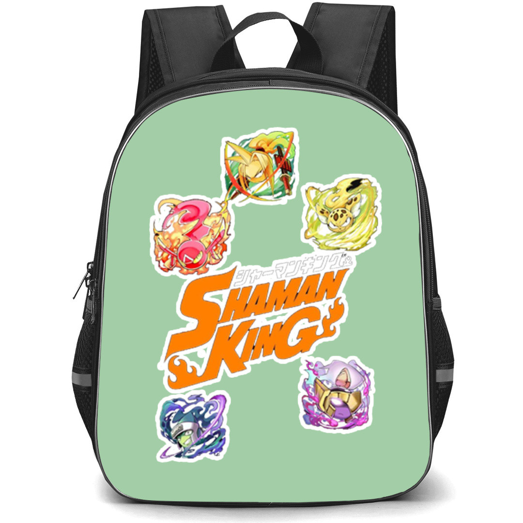 Shaman King Backpack StudentPack - Shaman King Logo Sticker