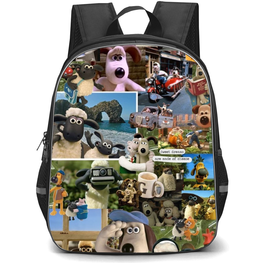 Shaun The Sheep Backpack StudentPack - Shaun The Sheep Sweet Dreams Collage Poster