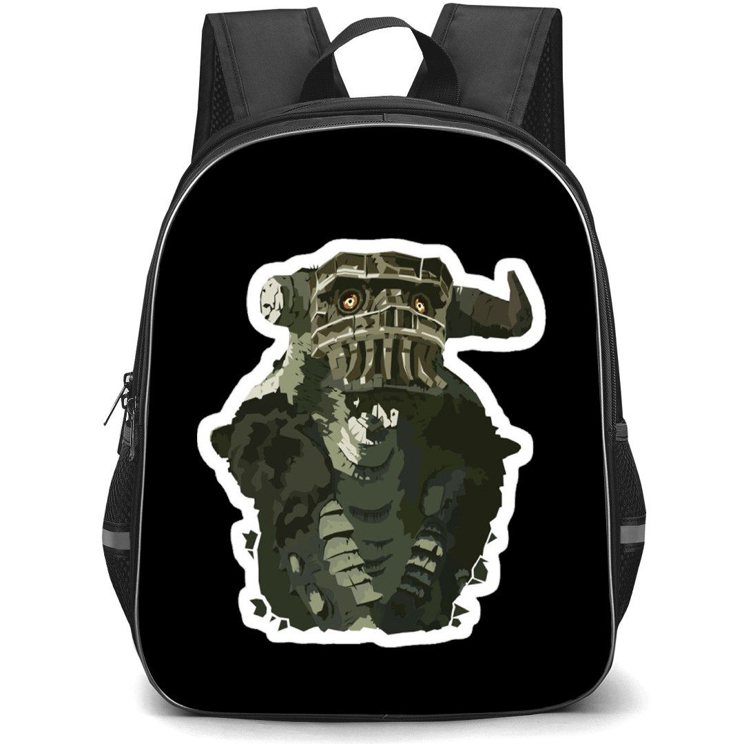 Shadow Of The Colossus Backpack School Bag StudentPack - Shadow Of The Colossus Quaratus Sticker