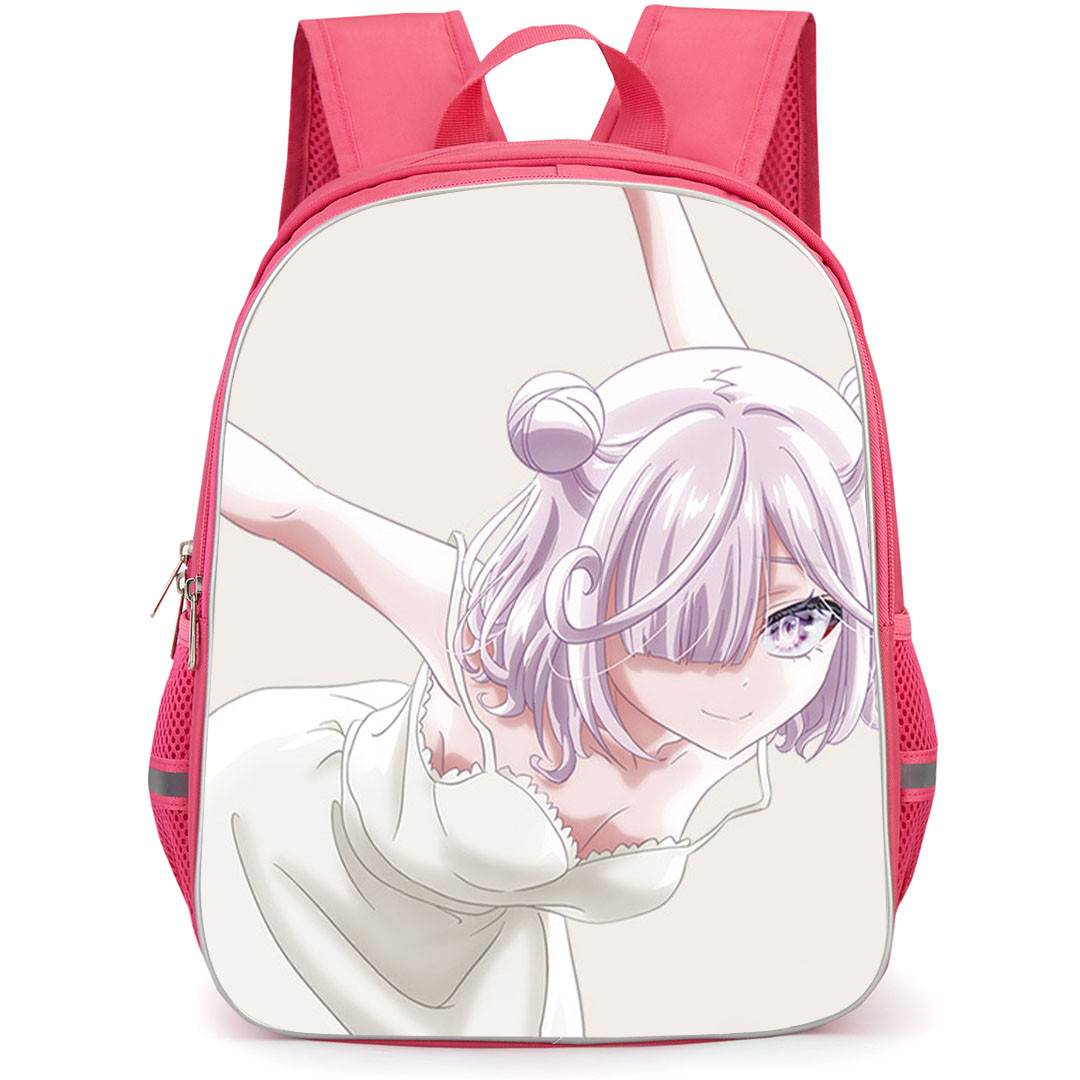 SHIBOYUGI Playing Death Games to Put Food On The Table Keito Backpack School Bag StudentPack - Keito Anime Art Sticker