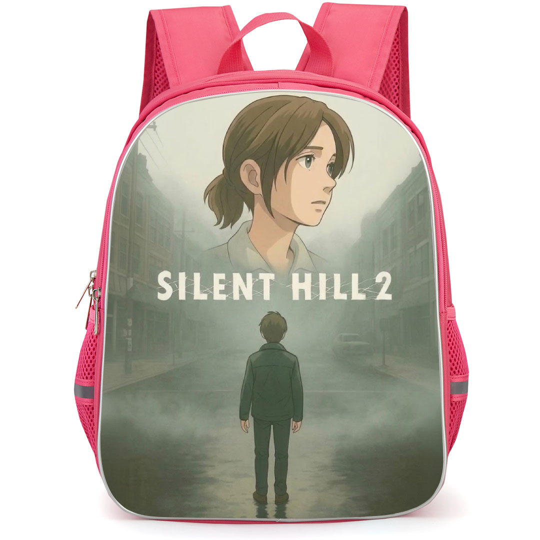 Silent Hill Backpack School Bag StudentPack - Silent Hill 2 Anime Style Cover Art