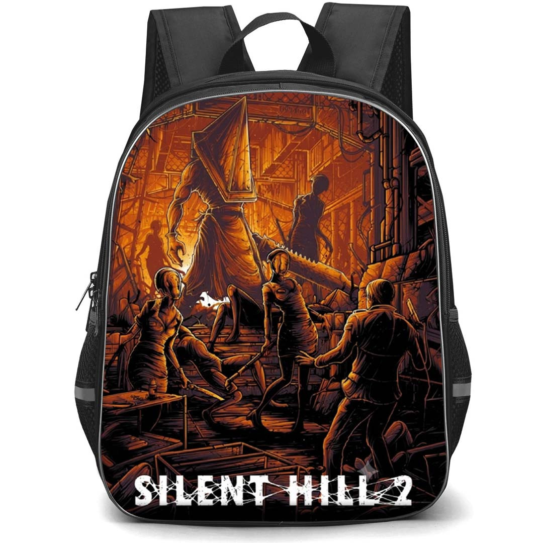 Silent Hill Backpack School Bag StudentPack - Silent Hill 2 Comic Art Game Cover Art