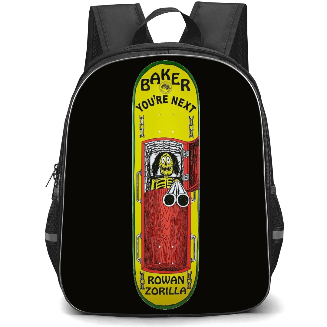 Skating Baker Case Backpack StudentPack - Baker You're Next