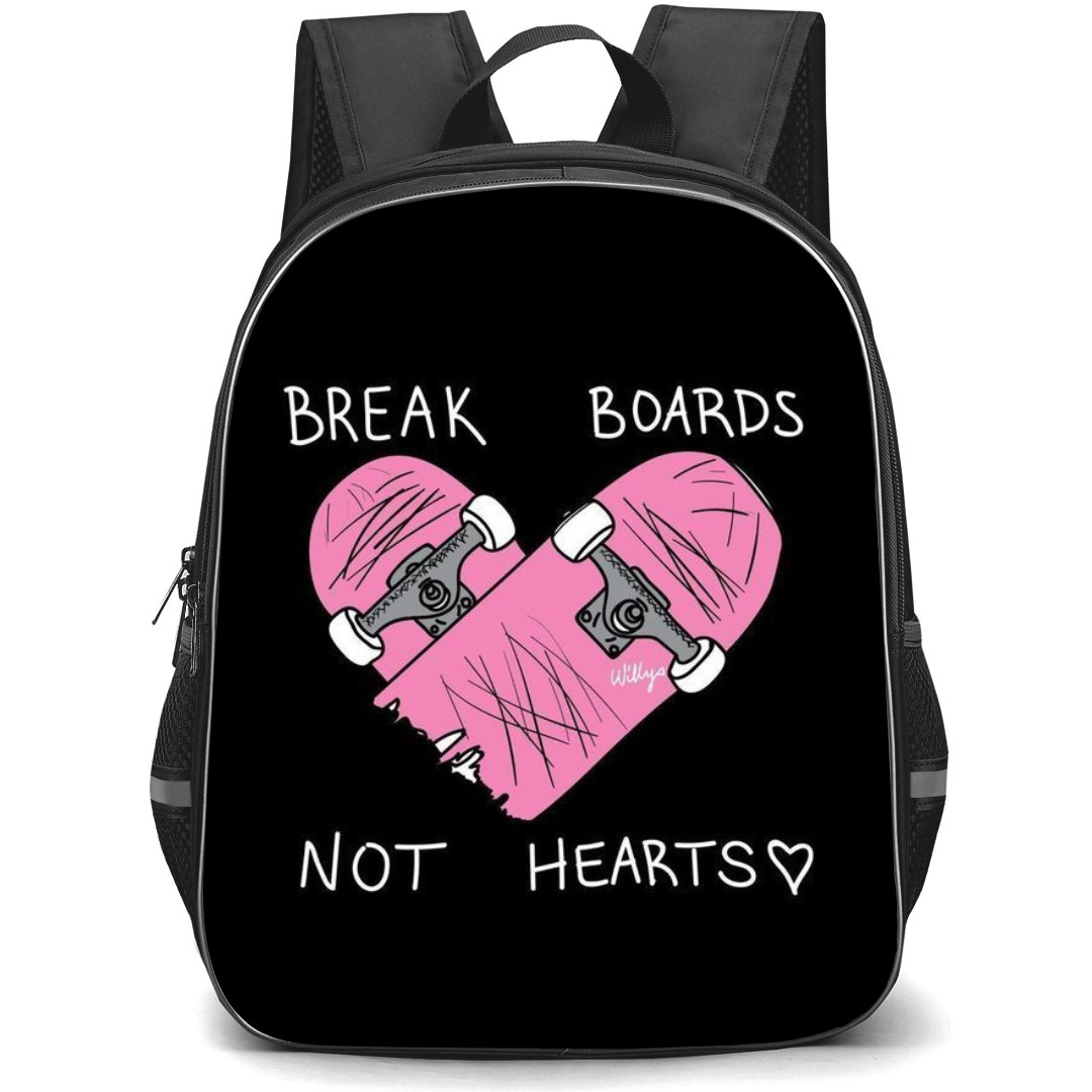 Skating Case Backpack StudentPack - Break Boards Not Hearts