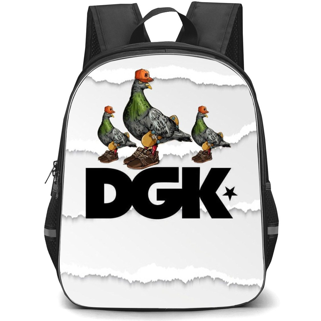 Skating DGK Case Backpack StudentPack - DGK Birds Logo