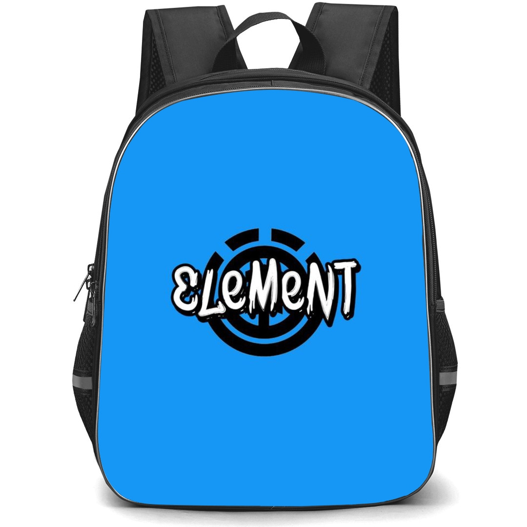 Skating Element Case Backpack StudentPack - Element Logo Blue Background