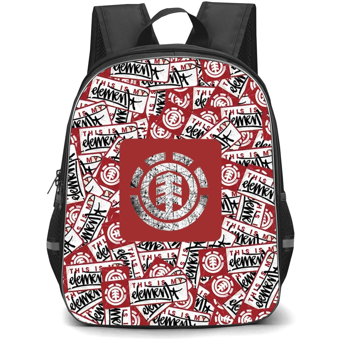 Skating Element Case Backpack StudentPack - Element This Is My Element