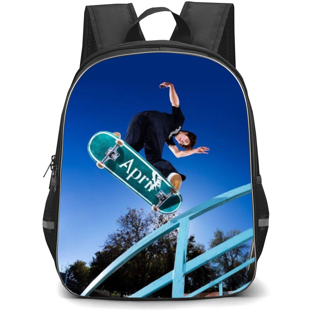 Skating Case Backpack StudentPack - Skateboarding April