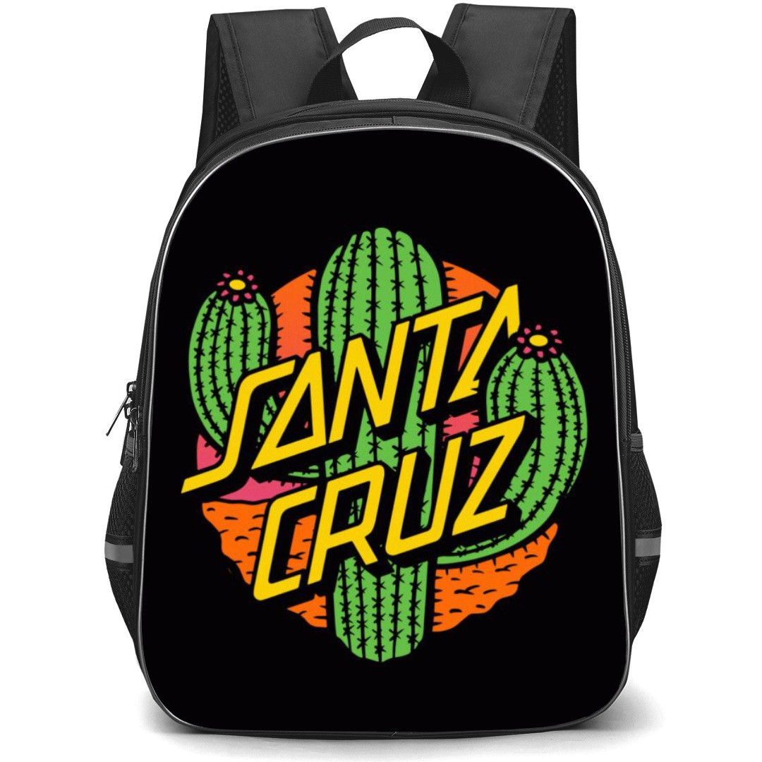 Skating Santa Cruz Case Backpack StudentPack - Santa Cruz Cactus Logo