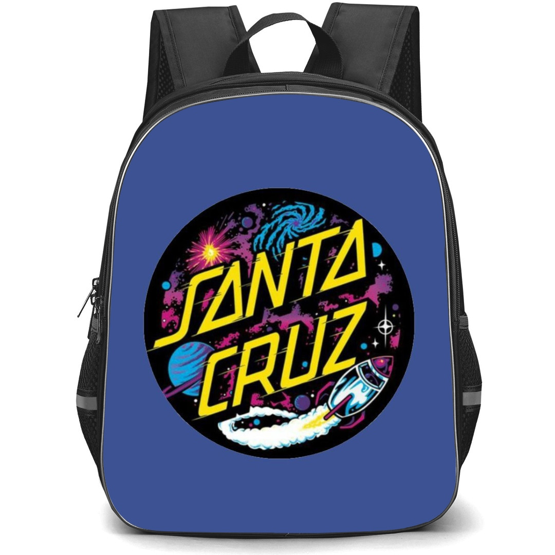 Skating Santa Cruz Case Backpack StudentPack - Santa Cruz Galaxy Logo