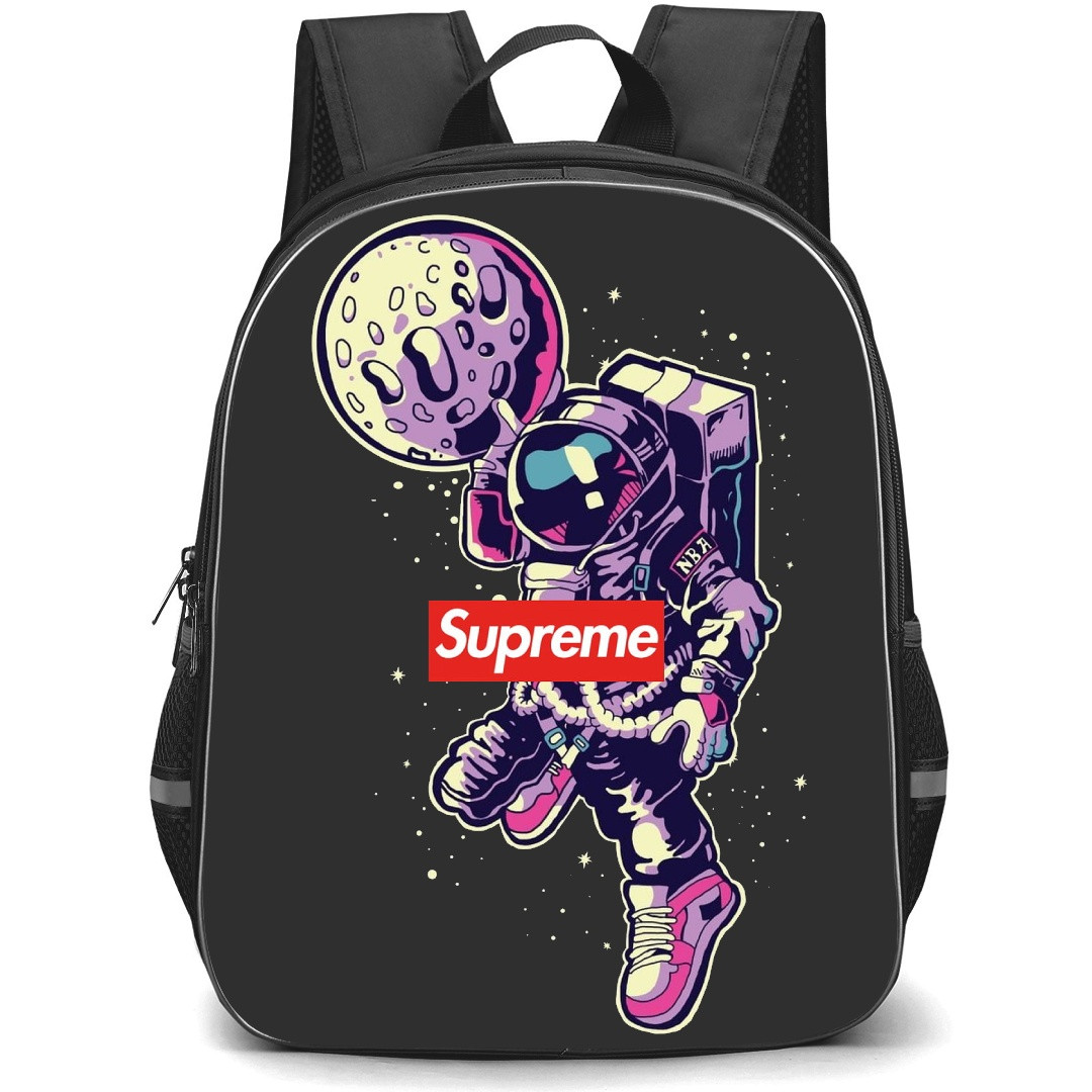 Skating Supreme Case Backpack StudentPack - Supreme Astronaut Illustration
