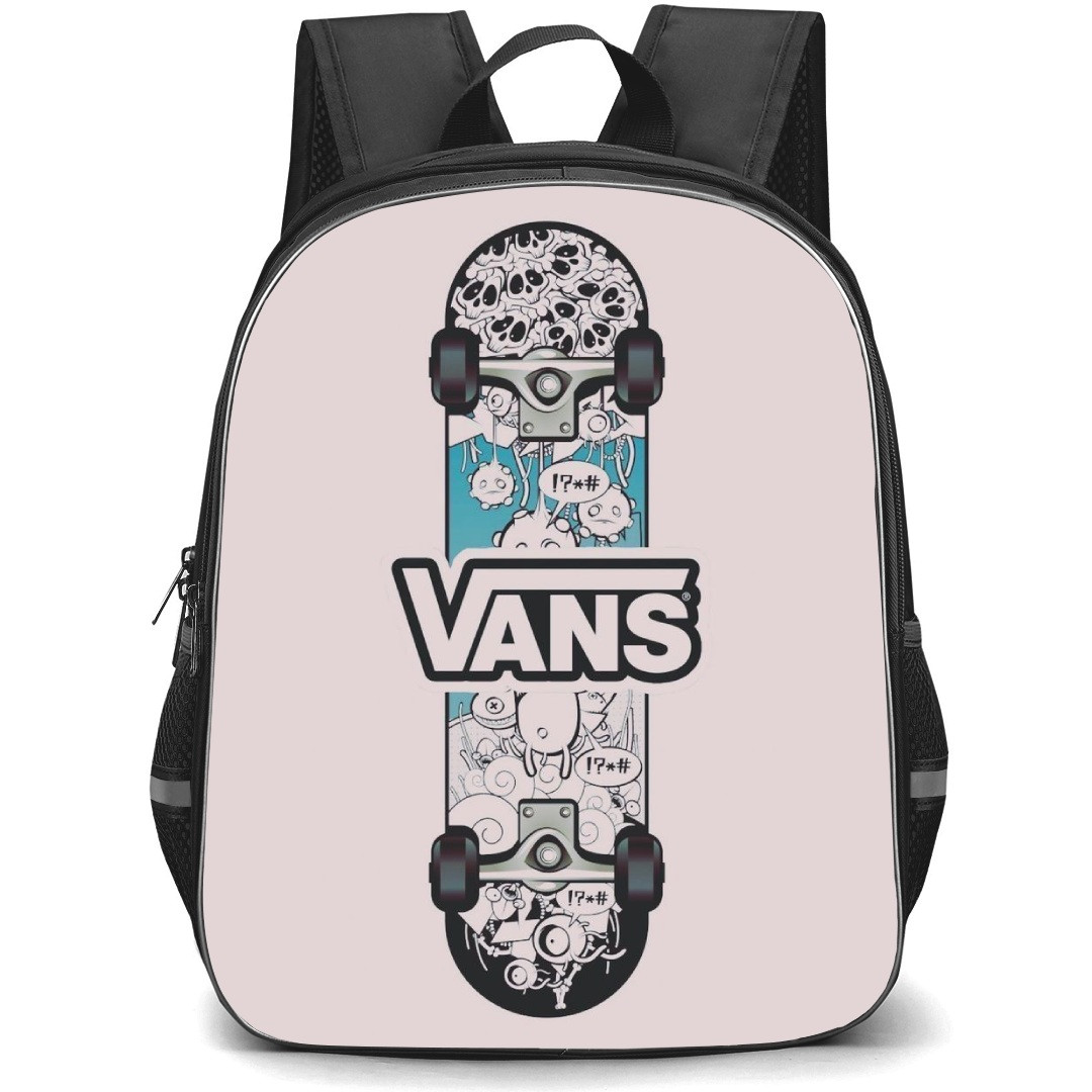 Skating Vans Case Backpack StudentPack - Vans Doodle Skateboard
