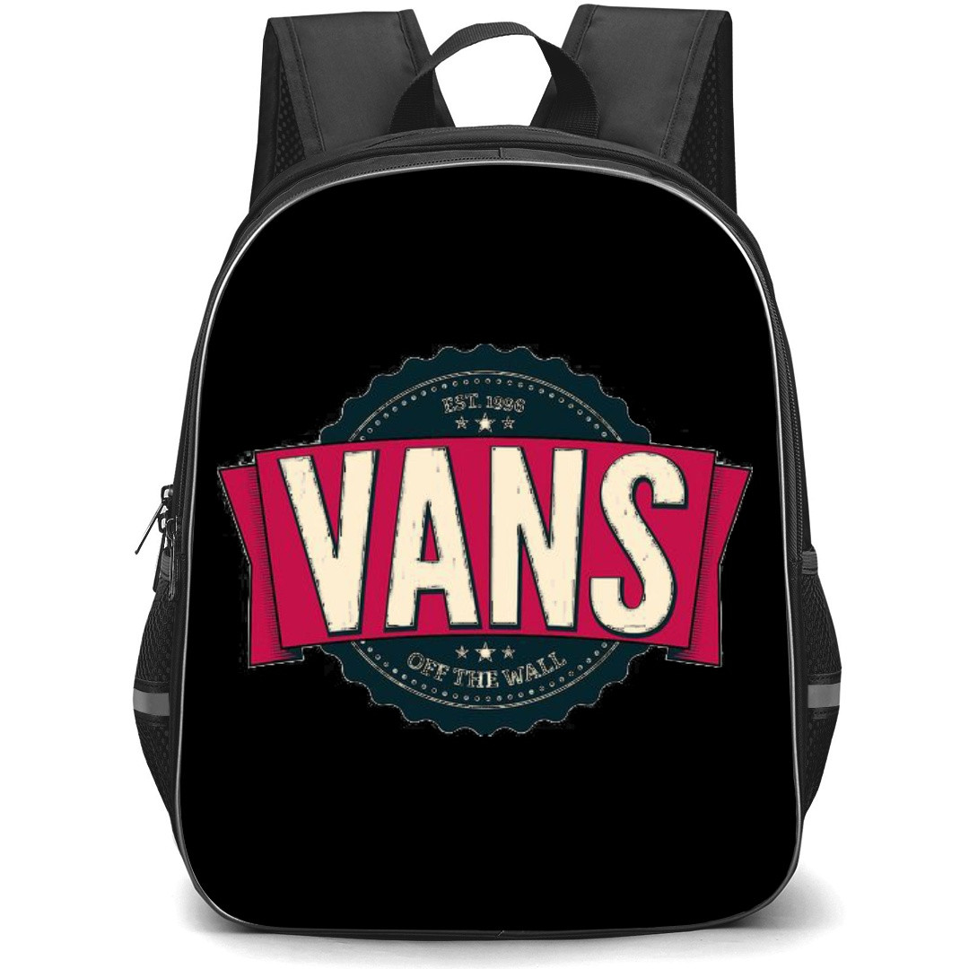 Skating Vans Case Backpack StudentPack - Vans Logo Red Black