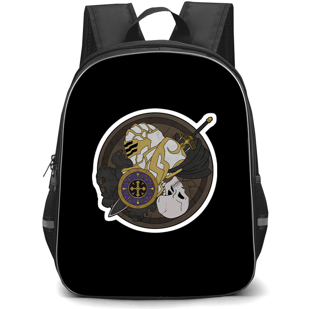 Skeleton Knight In Another World Arc Lalatoya Backpack School Bag StudentPack - Arc Lalatoya Skull Armor Shield Sticker